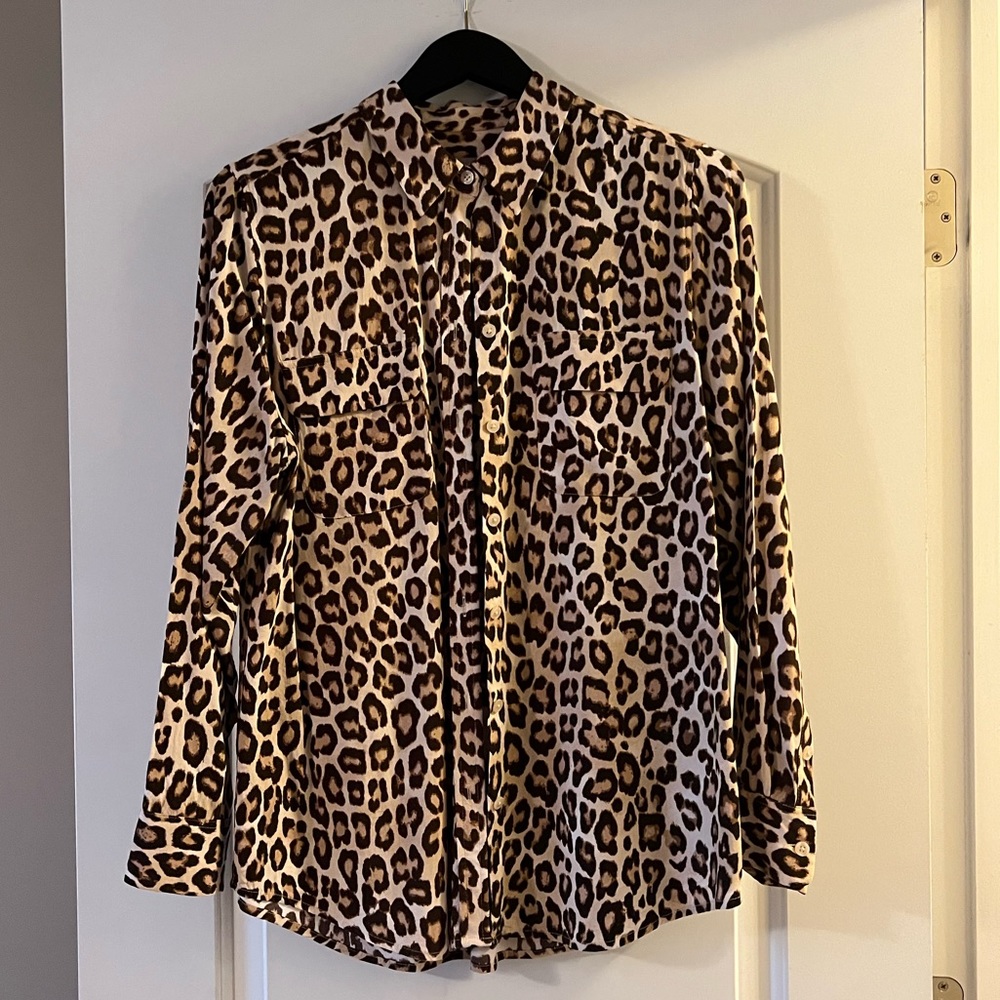 Chico’s Leopard Shirt — GUC!